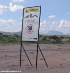 A true One Health situation - Samburu National Park has no barriers, leading to increased interactions between wildlife, livestock and humans